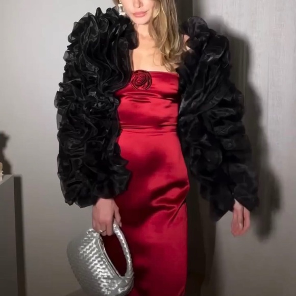 Reformation Dresses & Skirts - NWT Reformation Frankie Dress - Sangre Rosette